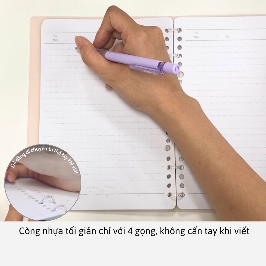 Sổ bìa còng Campus BN-B5H4KU (40)