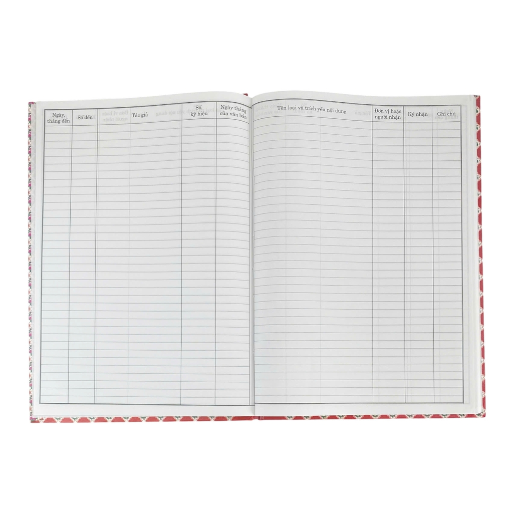 Sổ công văn đến / đi
