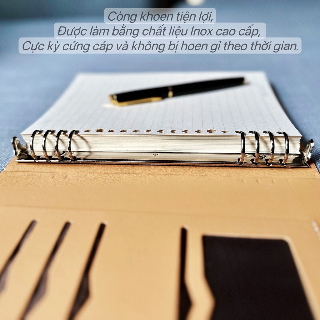 Sổ da còng FT CD-050 17x23 200 trang 100gsm A5 (14)
