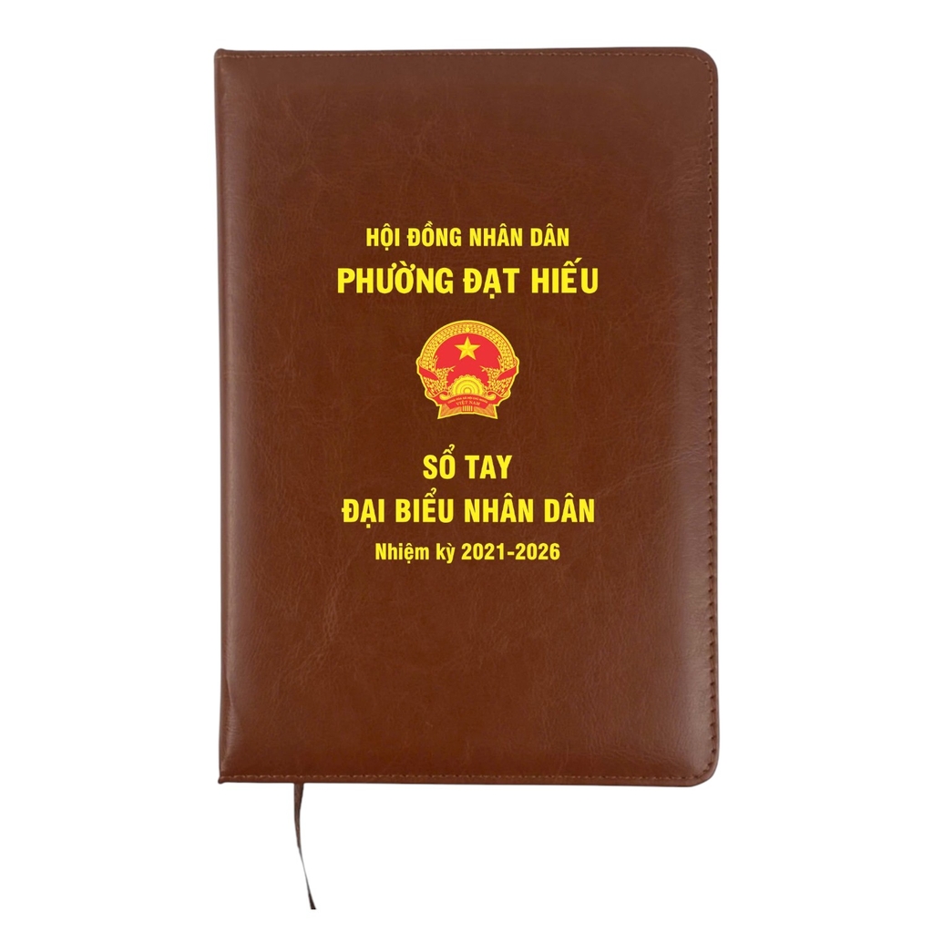 Quà tặng sổ da QS-JY07 in logo