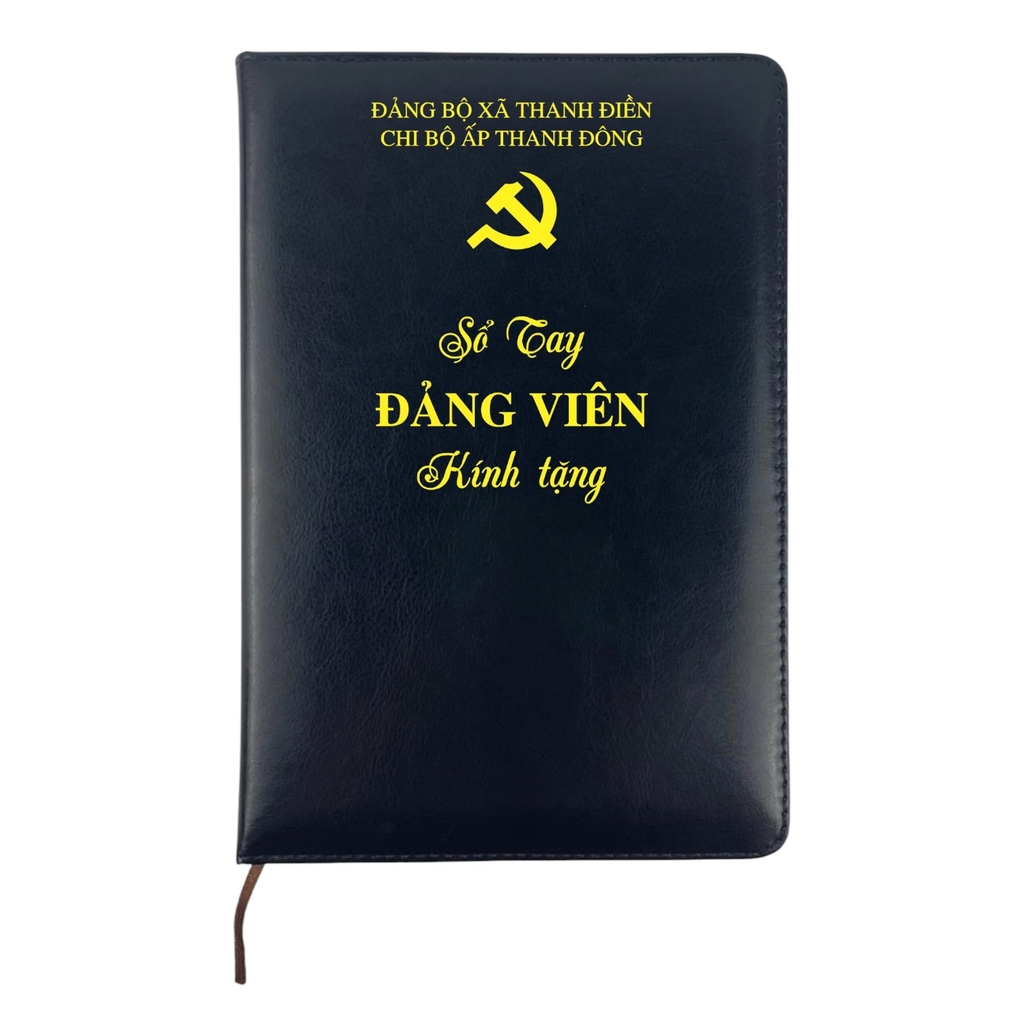 Quà tặng sổ da QS-JY07 in logo