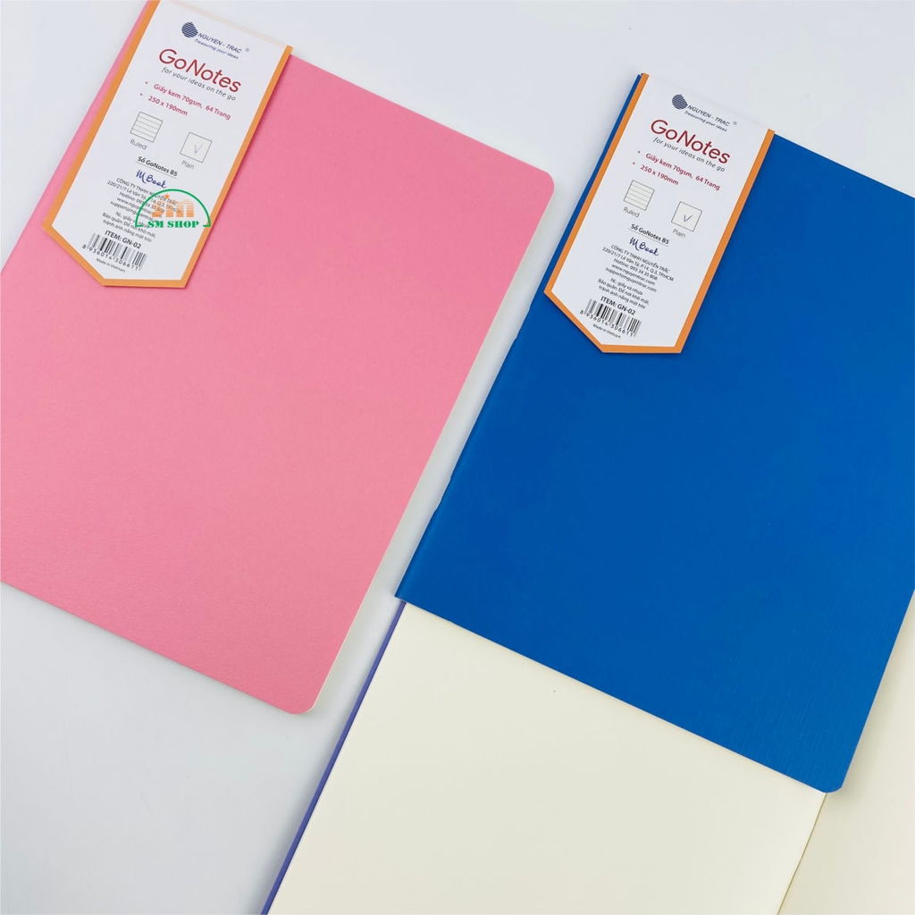 Sổ GoNotes NT GN-02 25x19cm 64 trang 70gsm