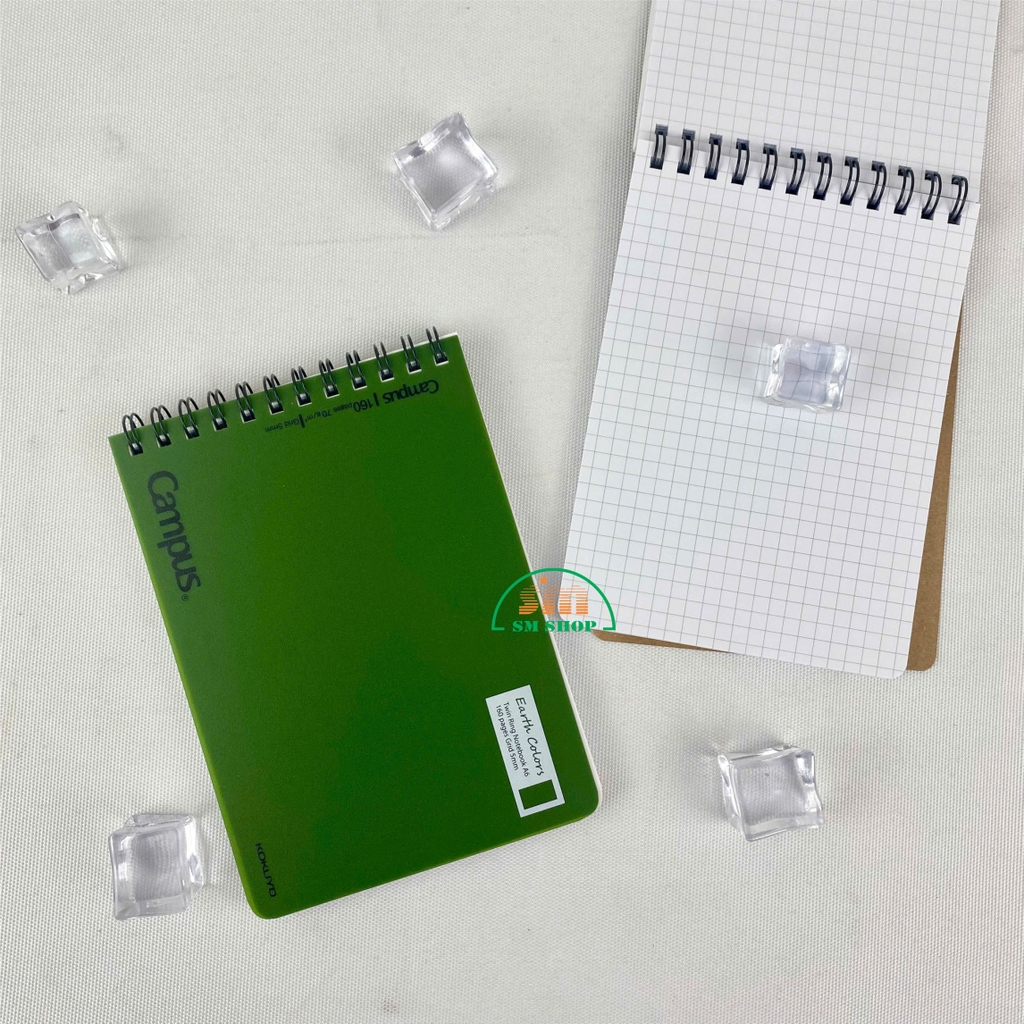 Sổ lò xo Campus RN-A6G160EC-G 14.8x10.7cm 70gsm A6