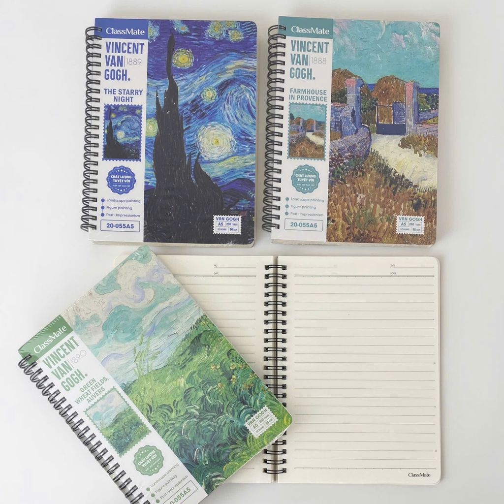 Sổ lò xo Classmate 20-055A5 200 trang 80gsm A5 (60)
