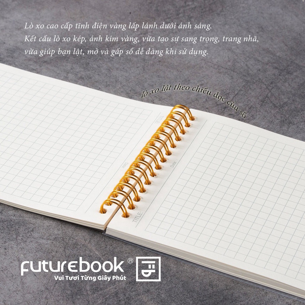 Sổ lò xo FT 13.5x24cm 120 trang 100gsm (60)