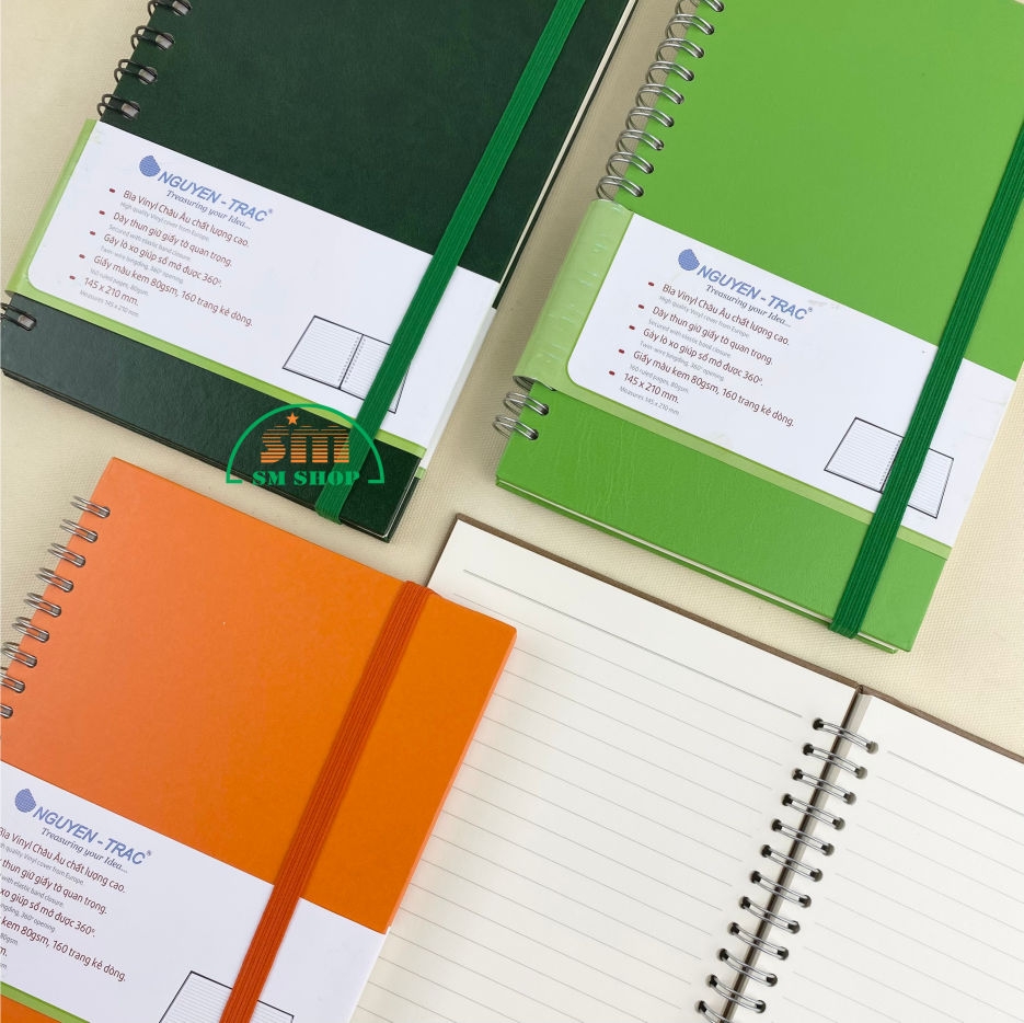 Sổ lò xo NT Vinyl E1T/A6R / E1T/ A5R / E1T/B5R