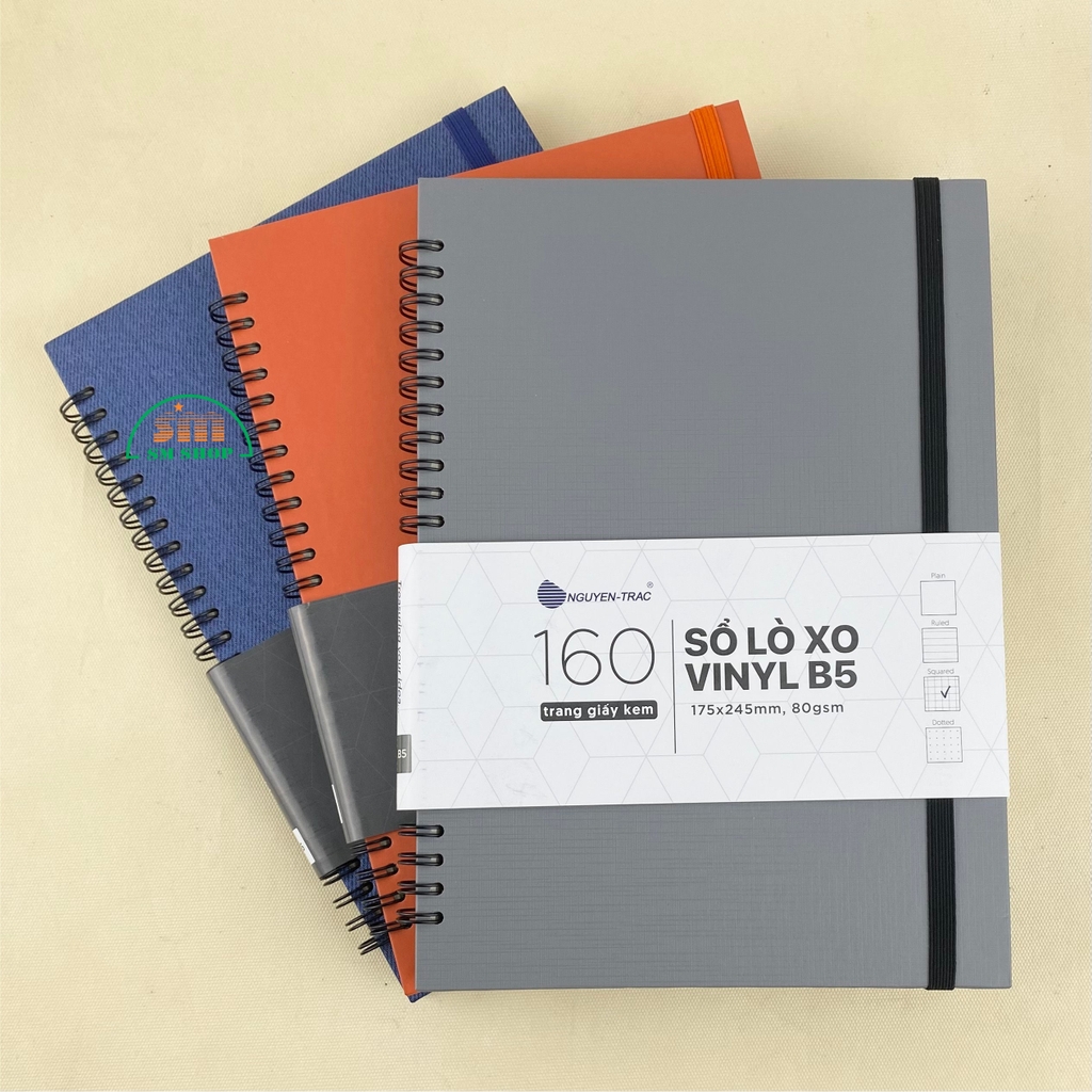 Sổ lò xo NT Vinyl E1T/A6R / E1T/ A5R / E1T/B5R