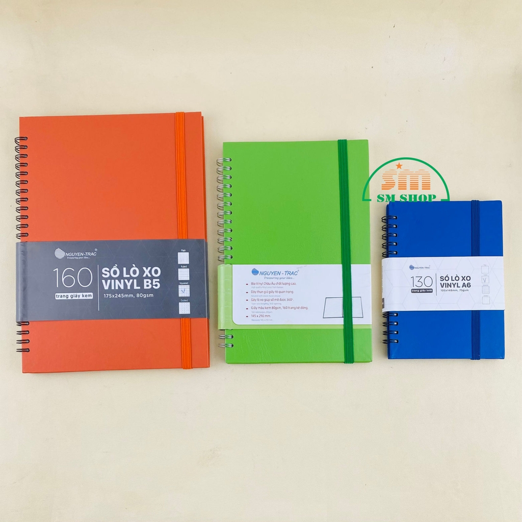 Sổ lò xo NT Vinyl E1T/A6R / E1T/ A5R / E1T/B5R