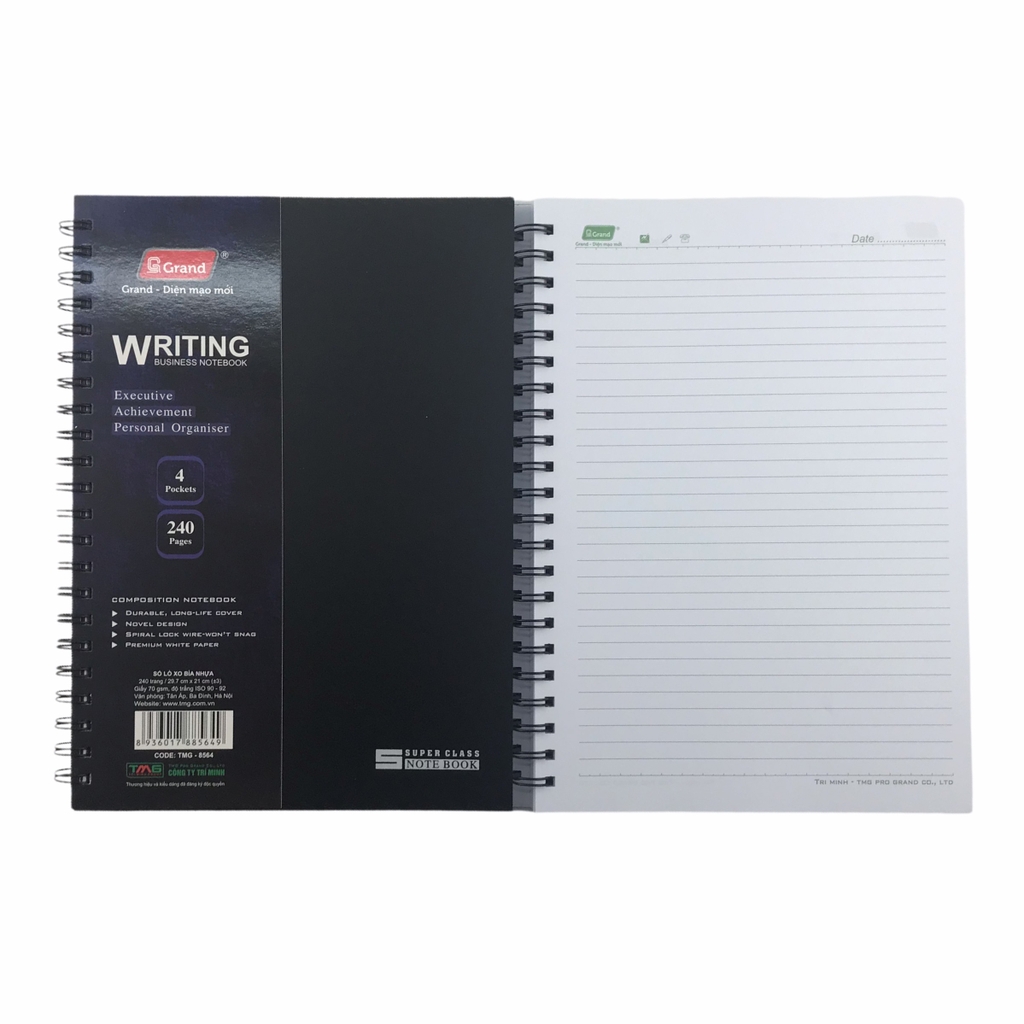 Sổ lò xo PGrand 240 trang (1)