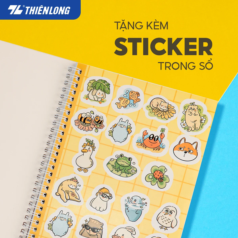 Sổ lò xo TL MB-016 / MB-01817.6x25cm 120 trang 100gsm (5)