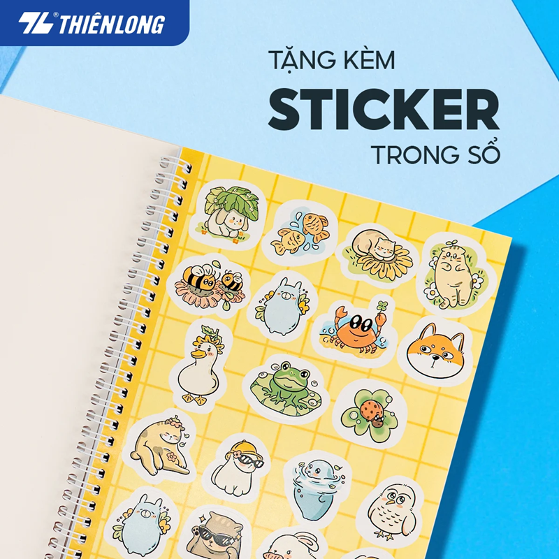 Sổ lò xo TL MB-016 / MB-01817.6x25cm 120 trang 100gsm (5)