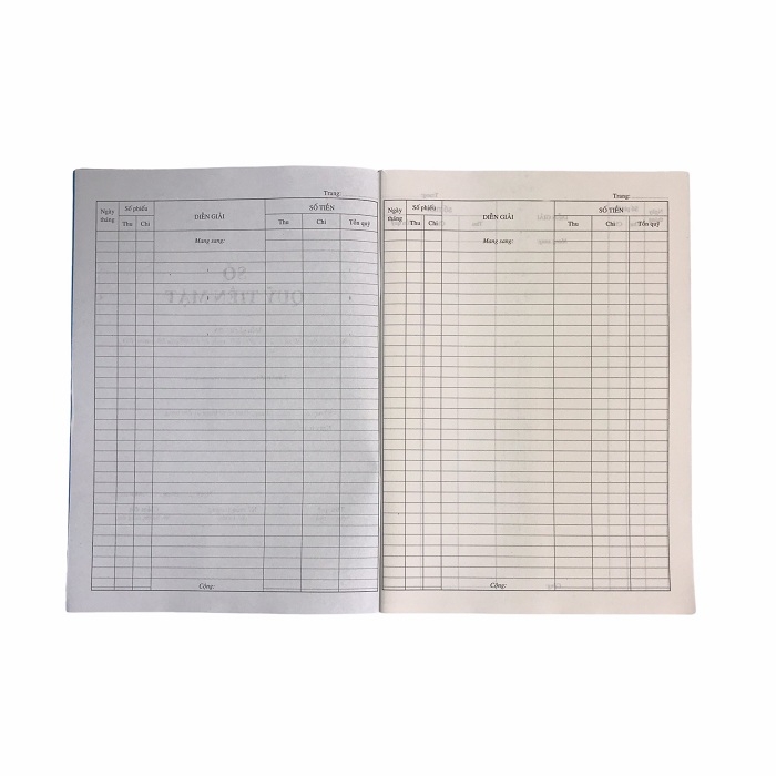 Sổ quỹ tiền mặt DN có MST 100 tờ (50)