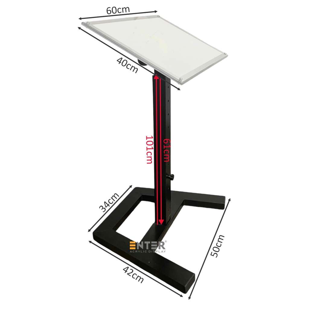 Standee Enter TD102 40x60cm
