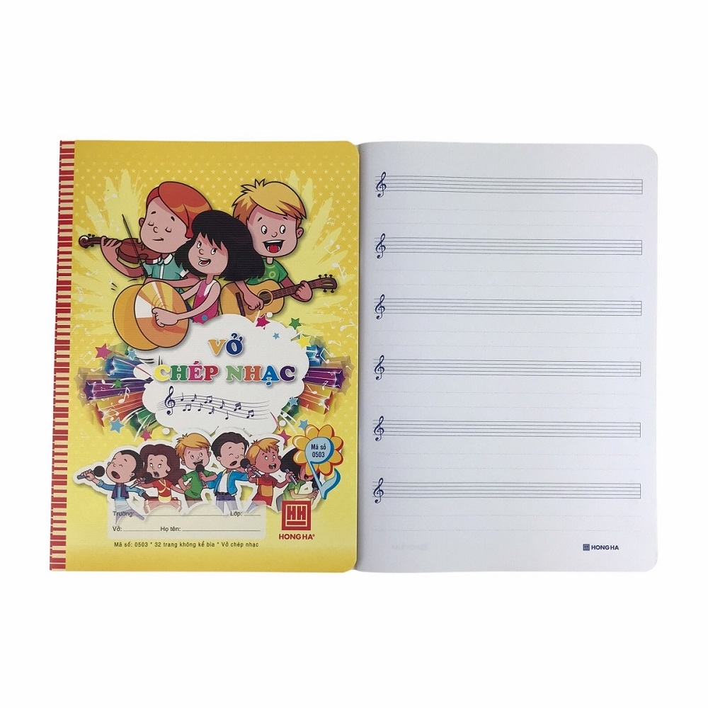 Tập chép nhạc HH 0503 32 trang 80gsm (20/240)