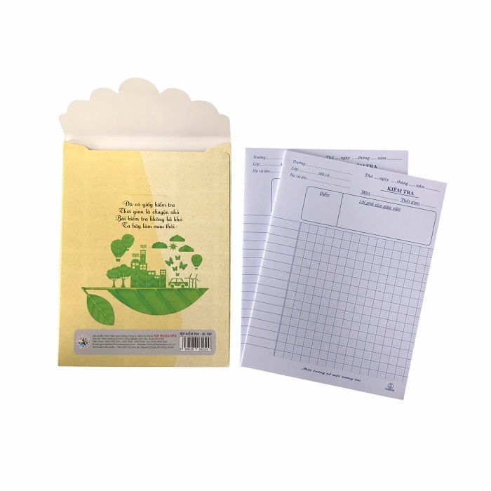 Tệp kiểm tra TT 100gsm 4 ô ly (5/120)