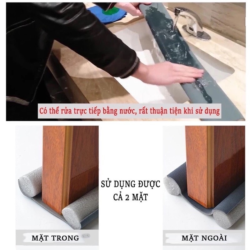 Thanh xốp chèn cửa chống va đập 95cm