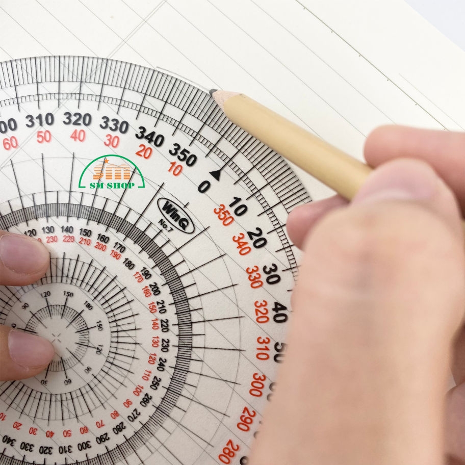 Thước đo độ Win No.7 360 độ (10/50)