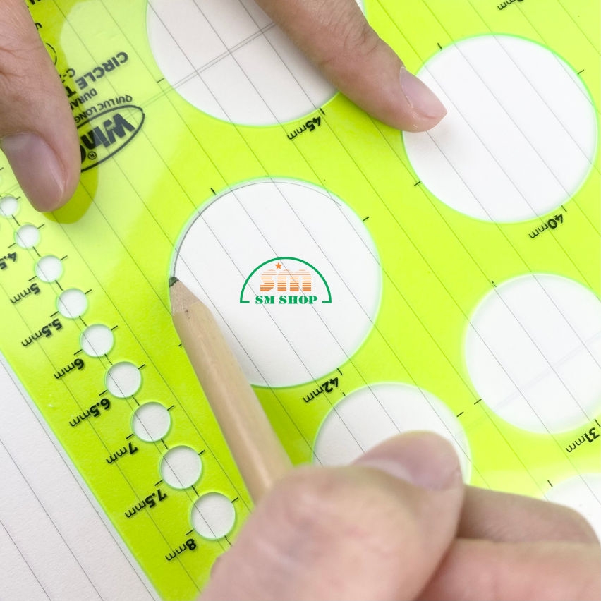 Thước Win C-2004 lỗ tròn (10/50)