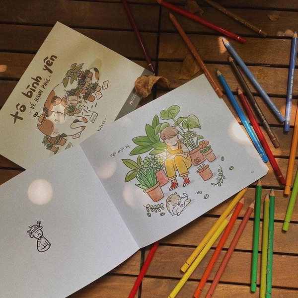 Tô màu - Tô bình yên vẽ hạnh phúc