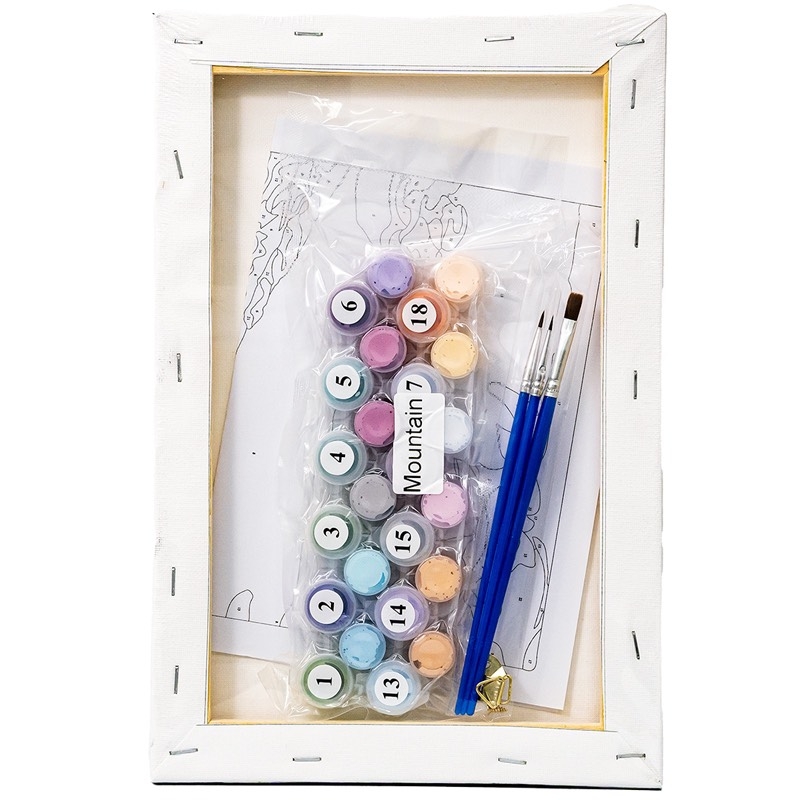 Tranh tô màu số hoá Colormate Mountain 20x30cm