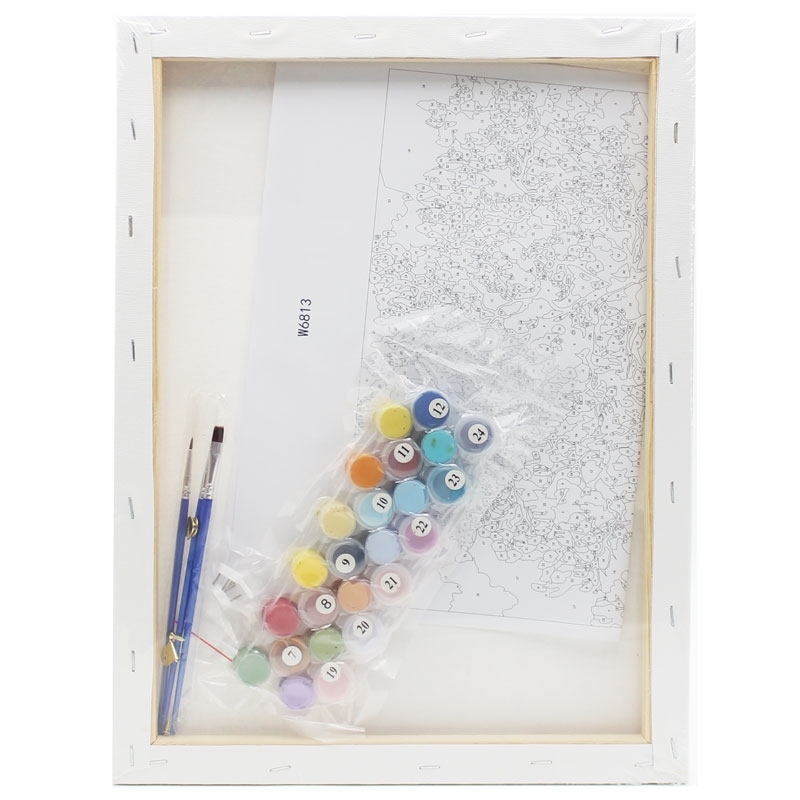 Tranh tô màu số hoá Colormate Rainbow Tree MS-RT3 30x40cm