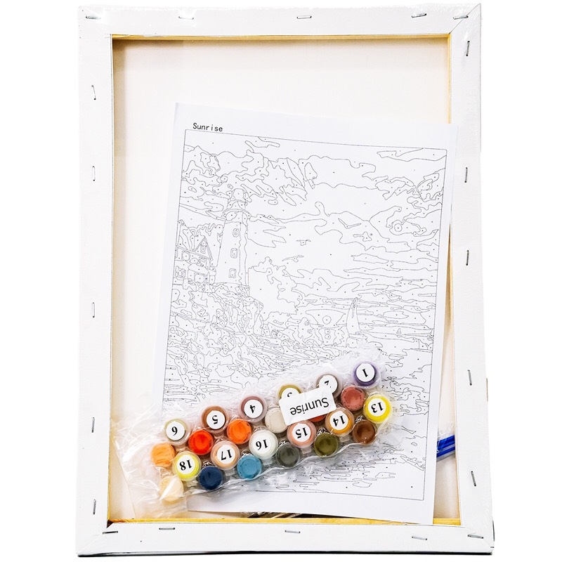 Tranh tô màu số hoá Colormate Sunrise 30x40cm