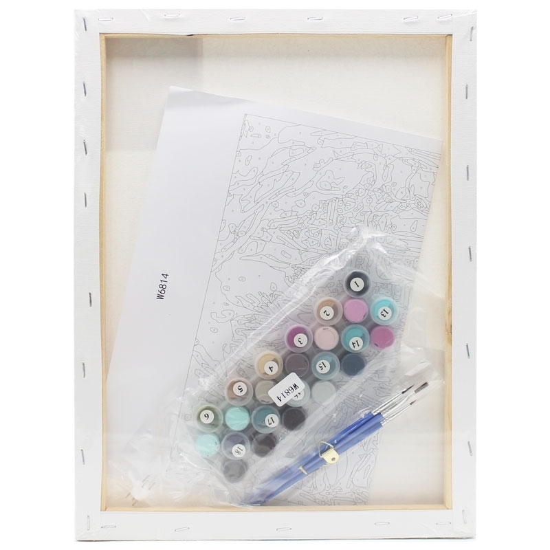 Tranh tô màu số hoá Colormate Wonderland MS-W3 30x40cm