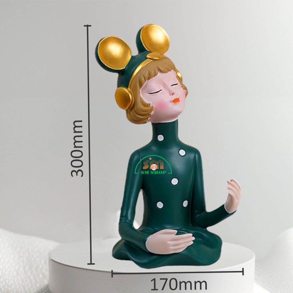 Tượng cô gái trang trí 42654009