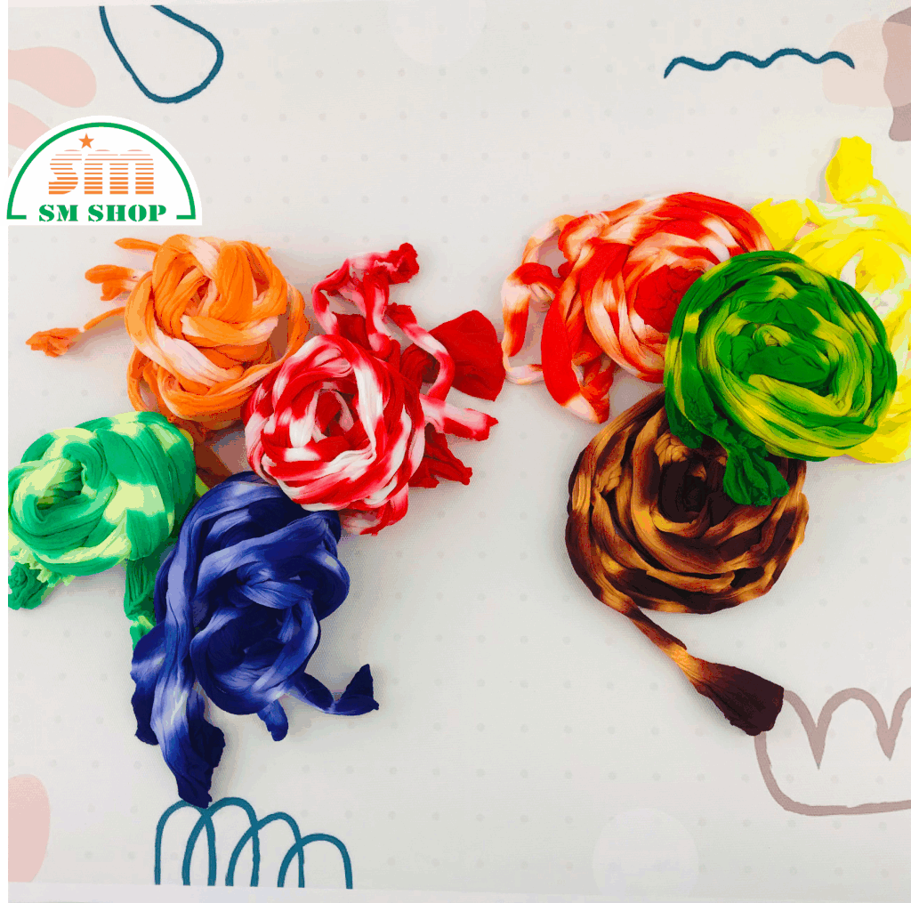 Phụ liệu trang trí/ voan làm hoa 510143 (5)