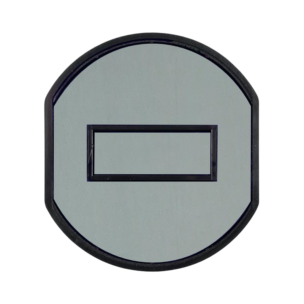 Dấu - Thẻ mực Shiny R542D Φ42mm trắng