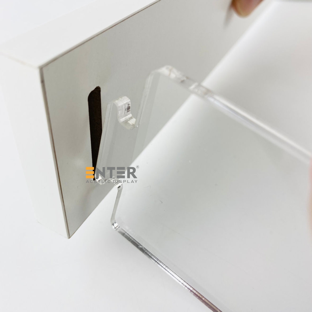 Kệ trưng bày Enter TB314 3 tầng 400x168x123mm, Kệ bậc thang để bàn, Kệ trưng bày nước hoa, mô hình