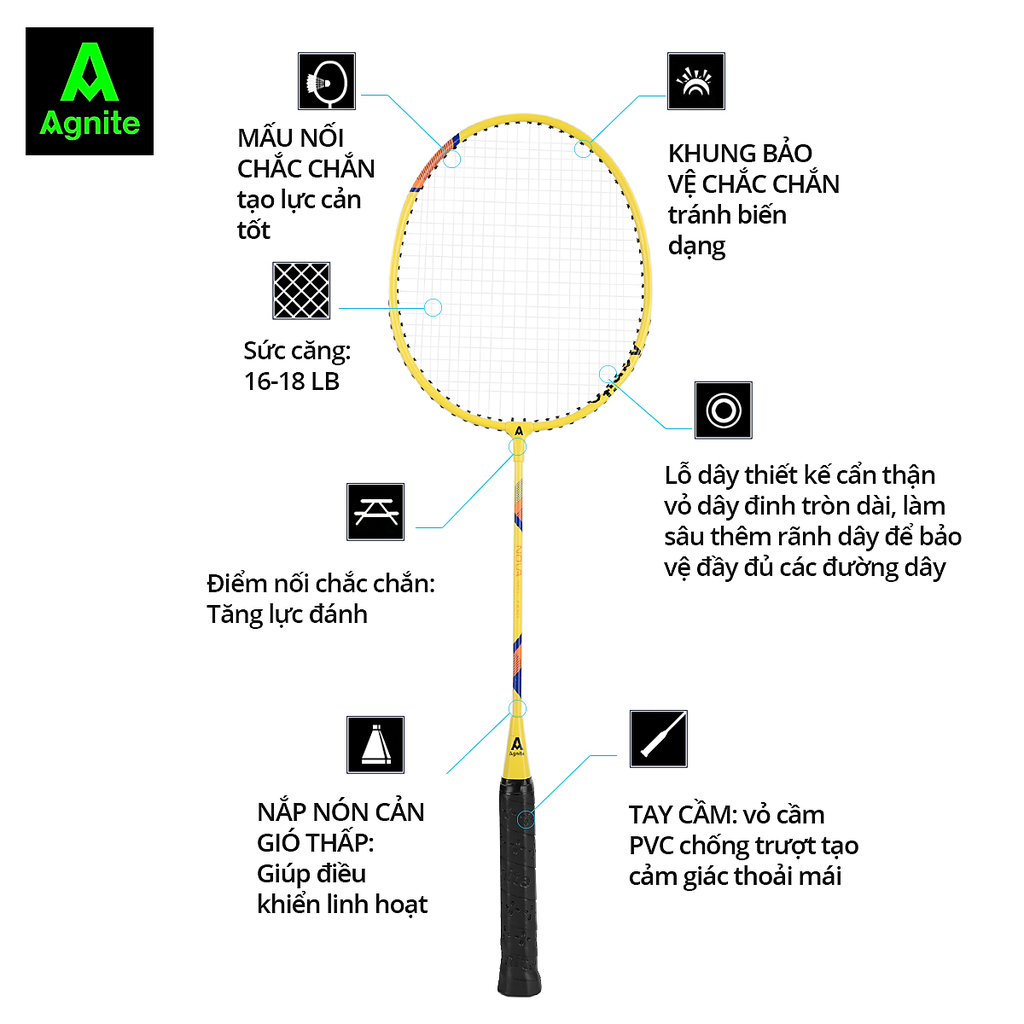 Vợt cầu lông Deli Agnite F2101 (25)