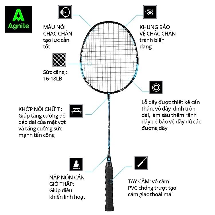 Vợt cầu lông Deli Agnite F2131 (25)
