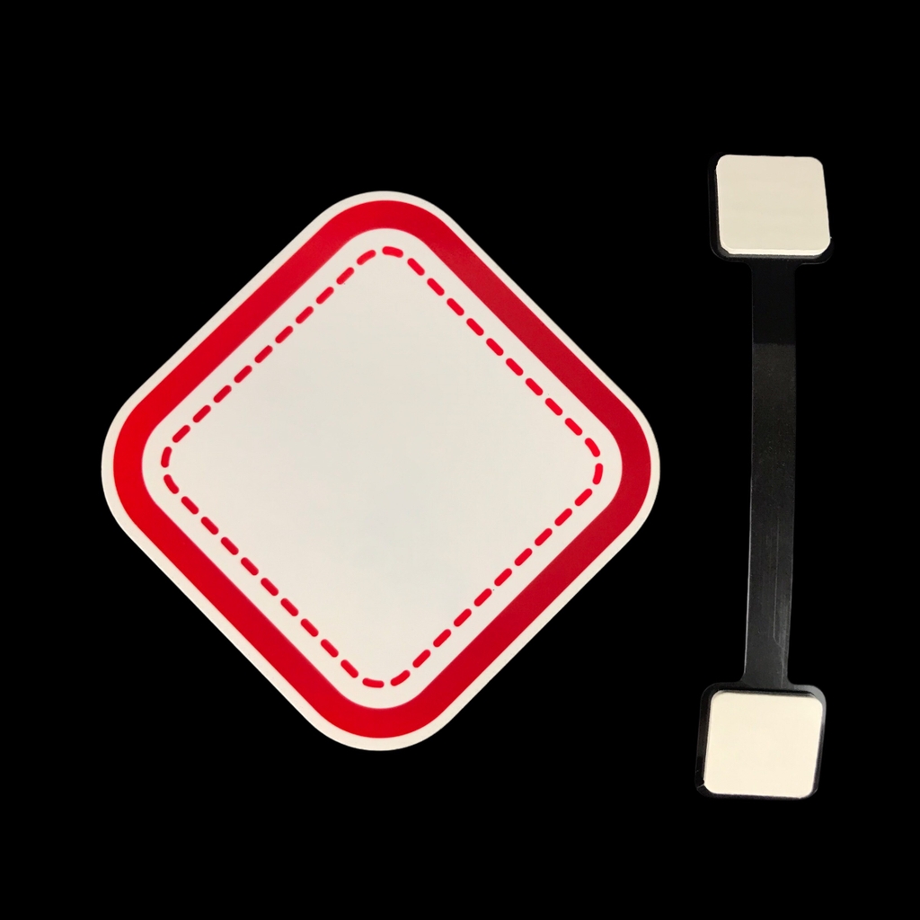 Wobbler nhựa WB-L01 / WB-L02 / WB-L03 / WB-L04 / WB-L05 / WB-L06 / WB-L07 / WB-L08 13cm dán formex 2mm (2,10)