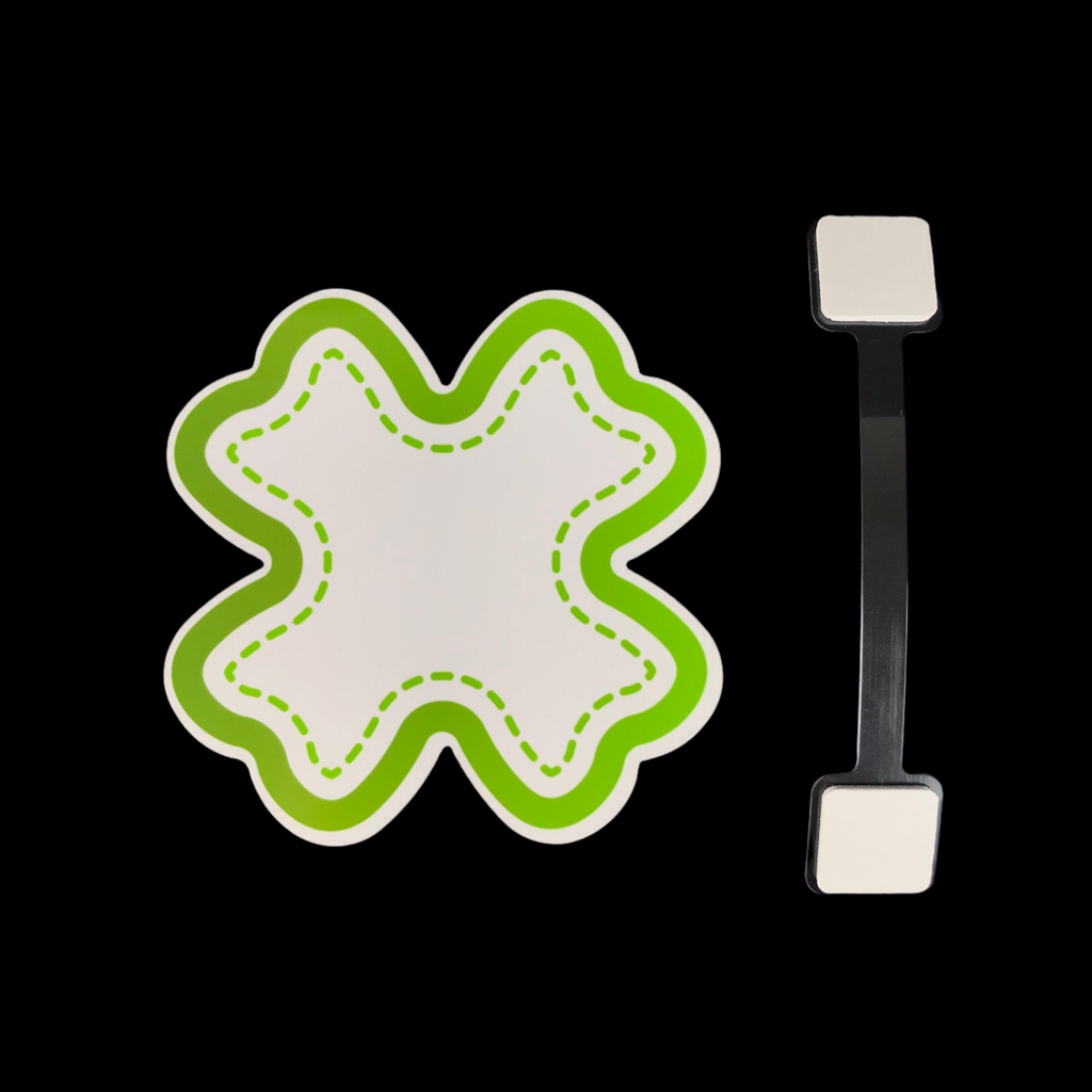 Wobbler nhựa WB-L01 / WB-L02 / WB-L03 / WB-L04 / WB-L05 / WB-L06 / WB-L07 / WB-L08 13cm dán formex 2mm (2,10)