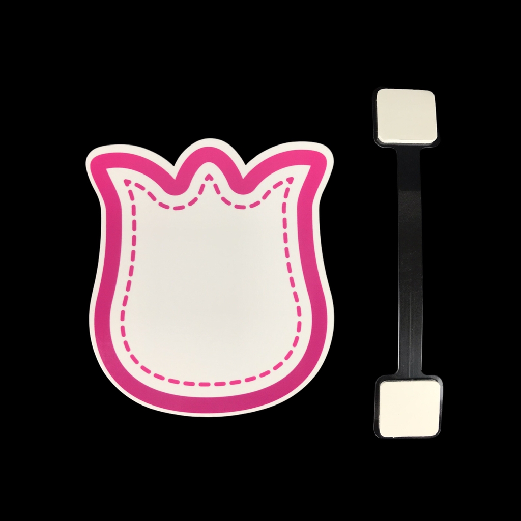 Wobbler nhựa WB-L01 / WB-L02 / WB-L03 / WB-L04 / WB-L05 / WB-L06 / WB-L07 / WB-L08 13cm dán formex 2mm (2,10)