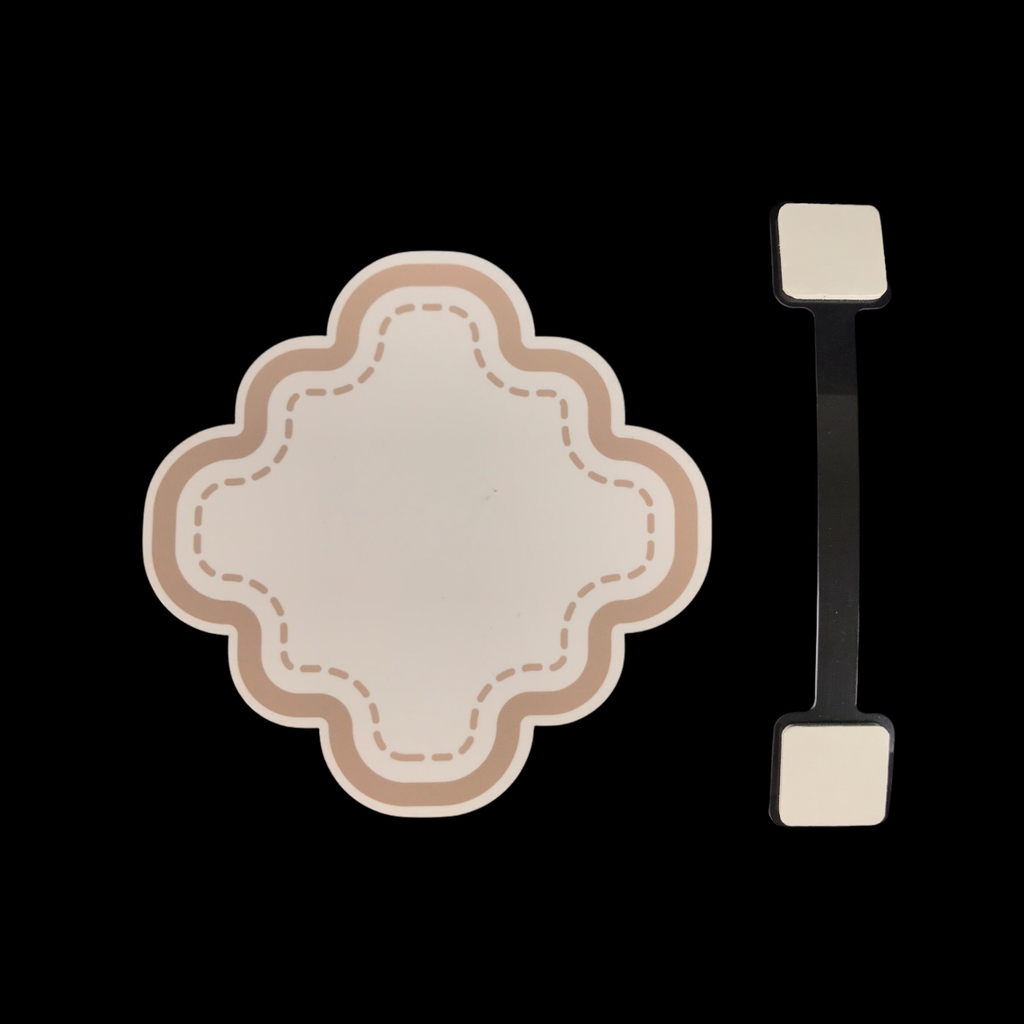 Wobbler nhựa WB-L01 / WB-L02 / WB-L03 / WB-L04 / WB-L05 / WB-L06 / WB-L07 / WB-L08 13cm dán formex 2mm (2,10)