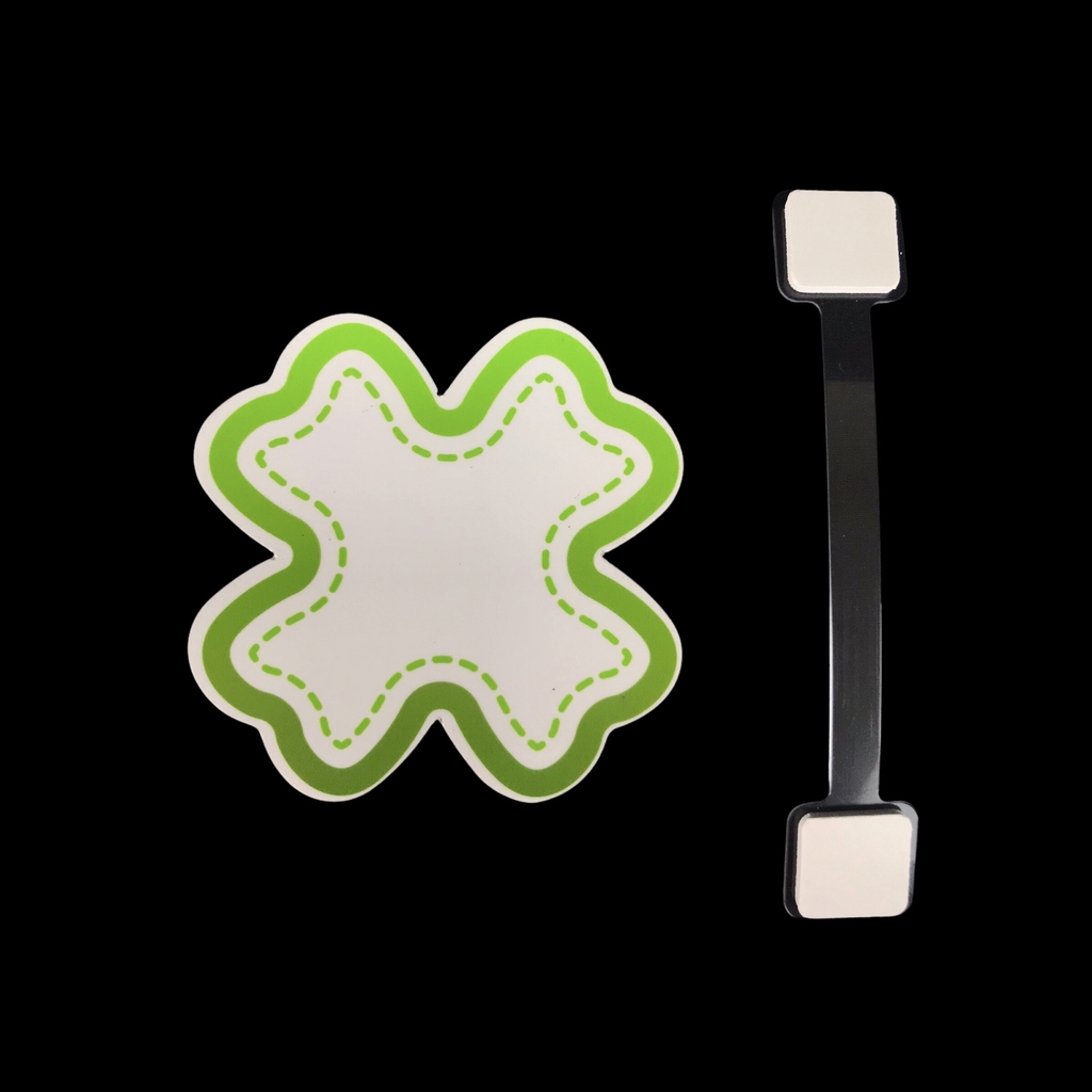 Wobbler nhựa WB-N01 / WB-N02 / WB-N03 / WB-N04 / WB-N05 / WB-N06 / WB-N07 / WB-N08 8cm dán formex 2mm (2,10)