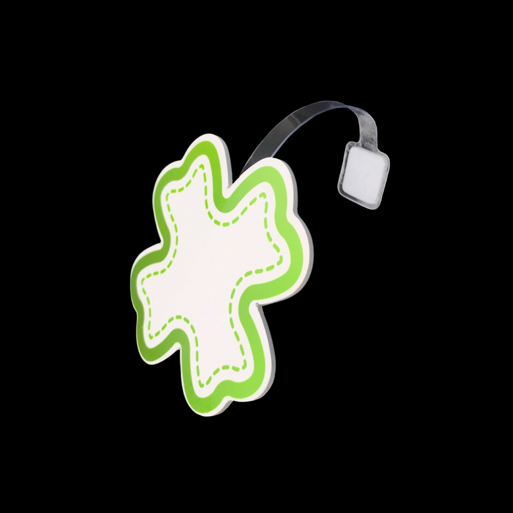 Wobbler nhựa WB-N01 / WB-N02 / WB-N03 / WB-N04 / WB-N05 / WB-N06 / WB-N07 / WB-N08 8cm dán formex 2mm (2,10)