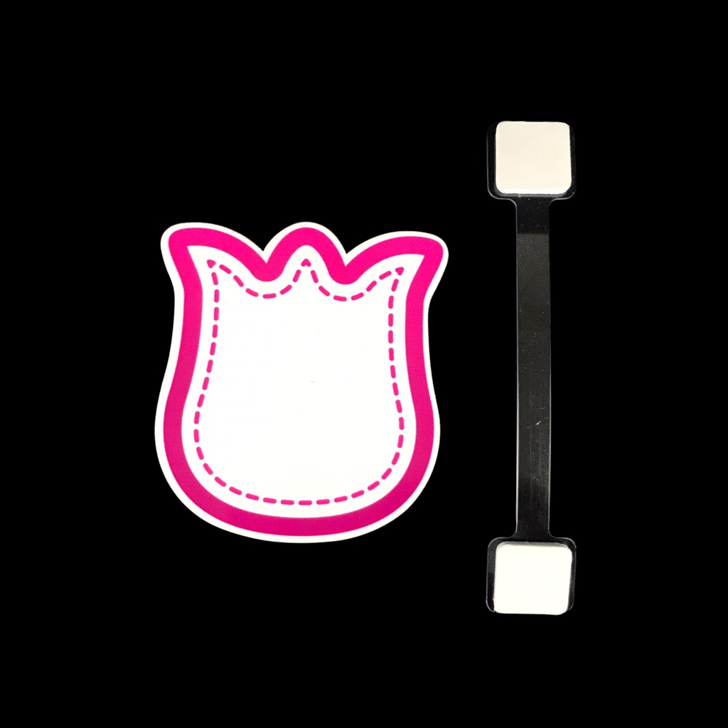 Wobbler nhựa WB-N01 / WB-N02 / WB-N03 / WB-N04 / WB-N05 / WB-N06 / WB-N07 / WB-N08 8cm dán formex 2mm (2,10)