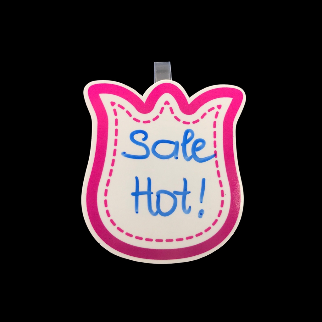 Wobbler nhựa WB-N01 / WB-N02 / WB-N03 / WB-N04 / WB-N05 / WB-N06 / WB-N07 / WB-N08 8cm dán formex 2mm (2,10)