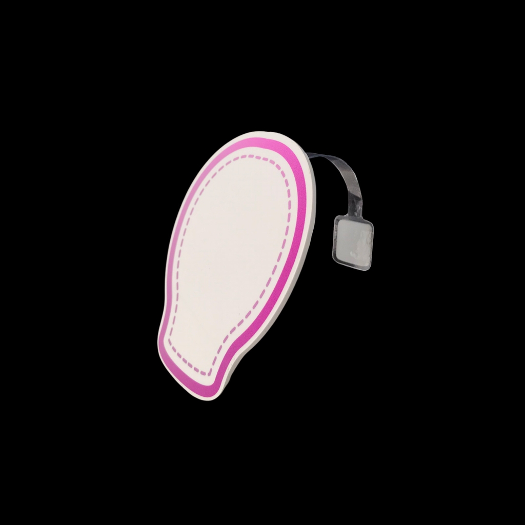 Wobbler nhựa WB-N01 / WB-N02 / WB-N03 / WB-N04 / WB-N05 / WB-N06 / WB-N07 / WB-N08 8cm dán formex 2mm (2,10)