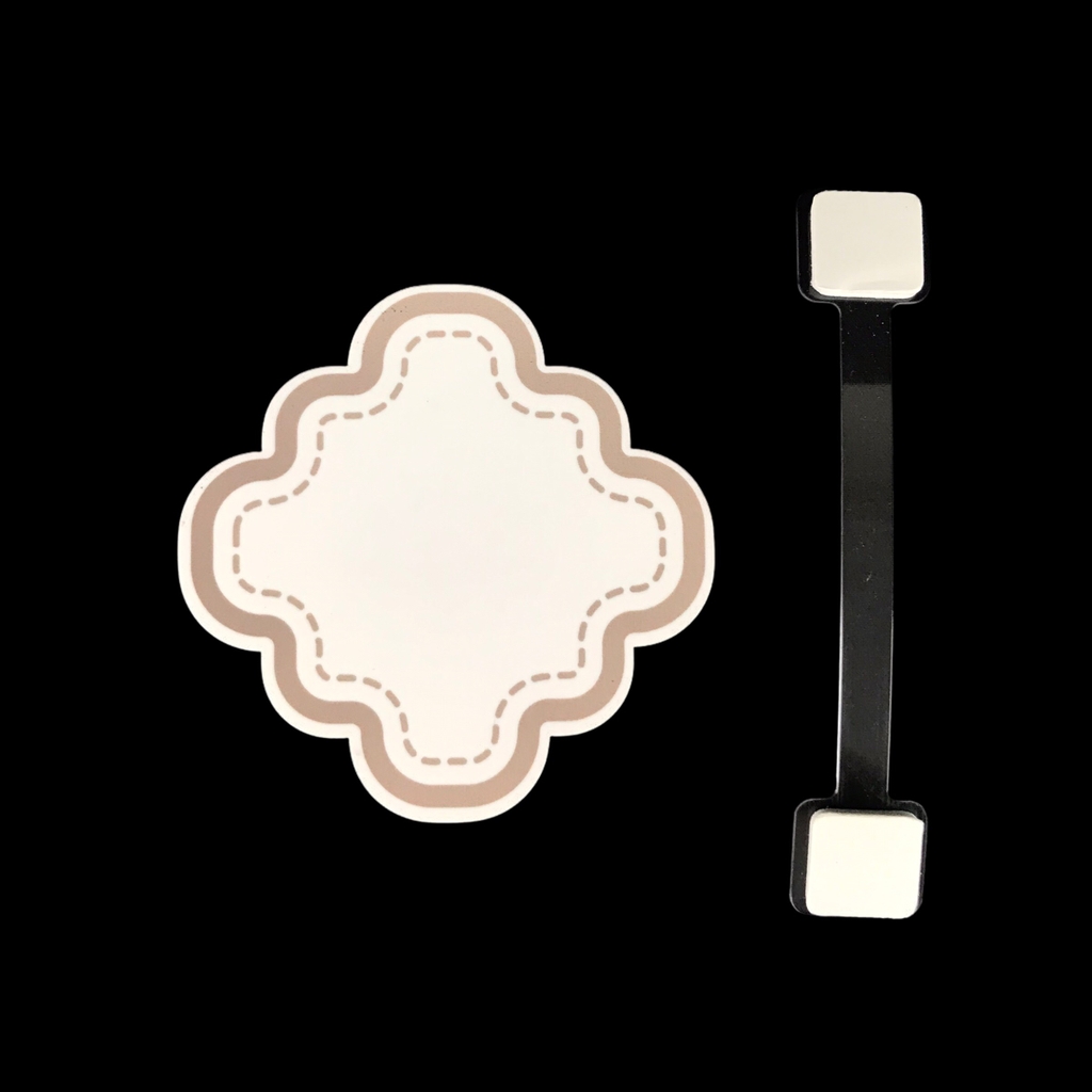 Wobbler nhựa WB-N01 / WB-N02 / WB-N03 / WB-N04 / WB-N05 / WB-N06 / WB-N07 / WB-N08 8cm dán formex 2mm (2,10)