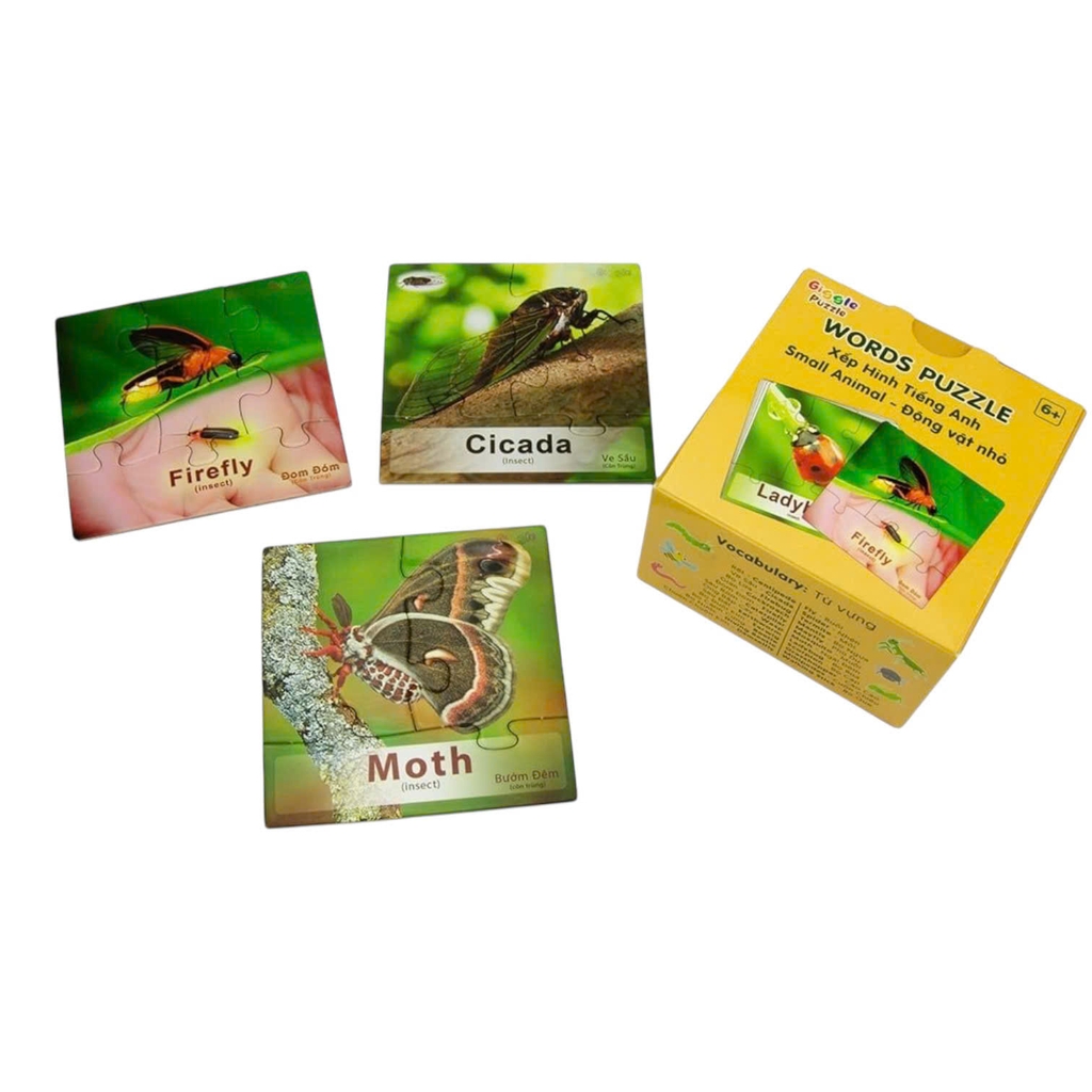 Xếp hình tiếng Anh 100 mảnh NT Giggle Puzzle