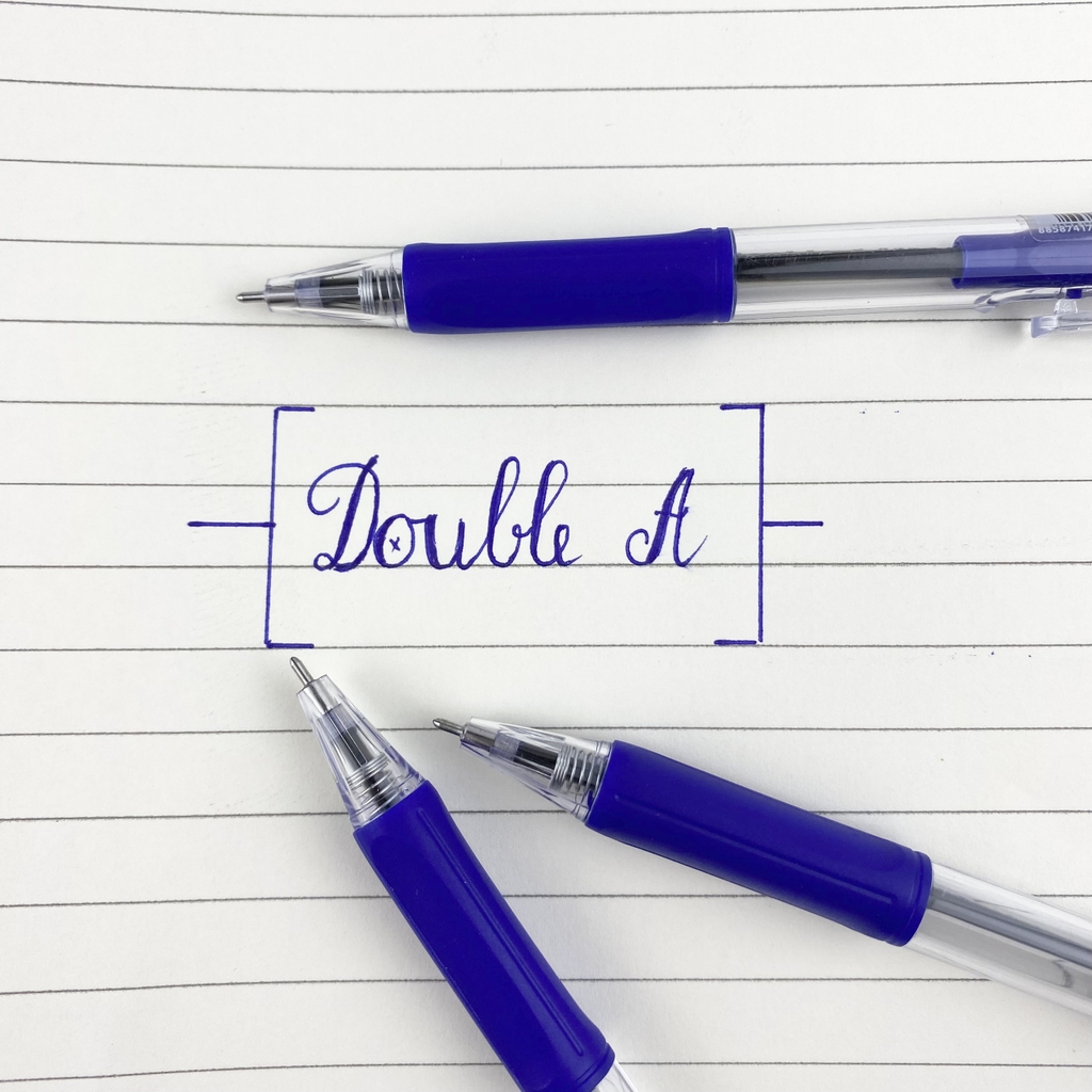 Bút bi Double A DBP-107-B xanh dương (12/144/1728)