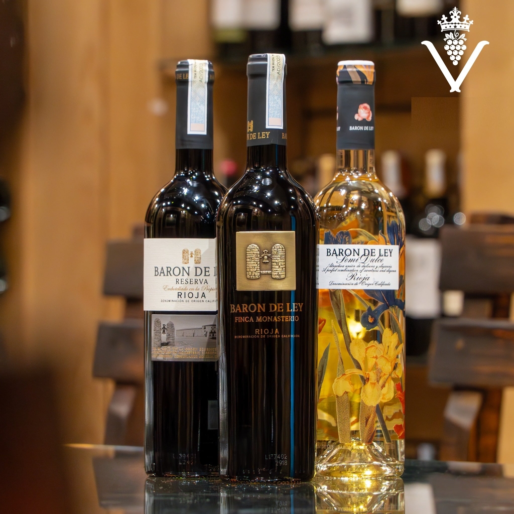Rượu vang Baron de Ley Rioja - Rượu vang Tây Ban Nha.
