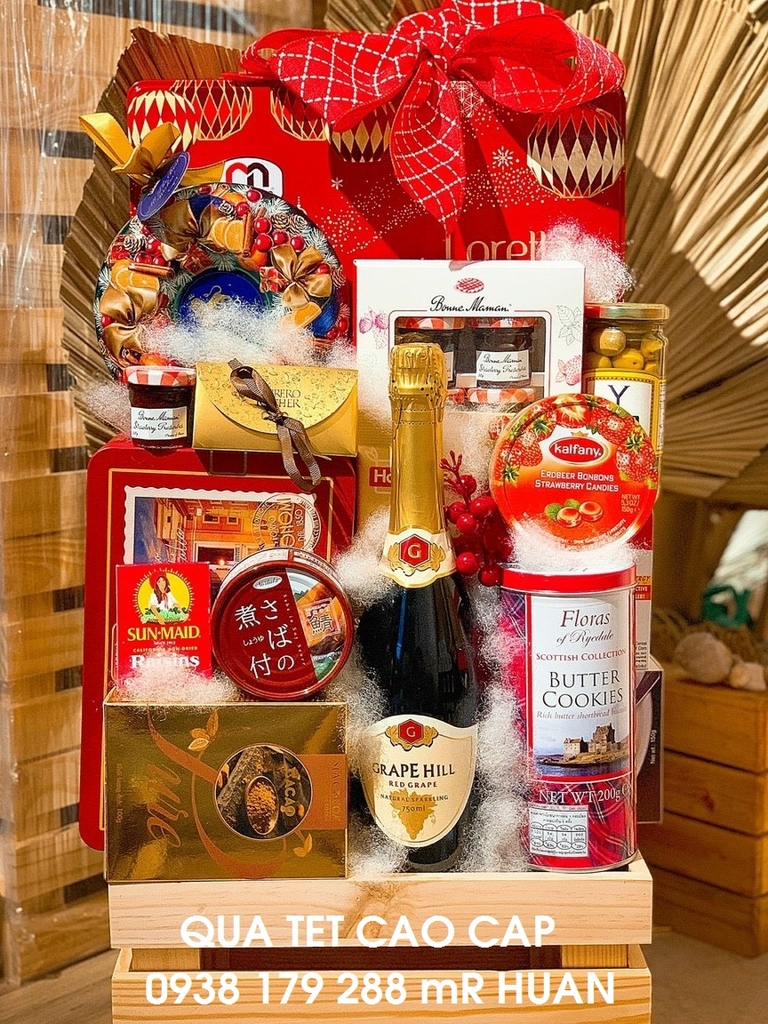 Tuyển chọn 5 mẫu giỏ Quà tết 2023 đẹp nhất , sang nhất.