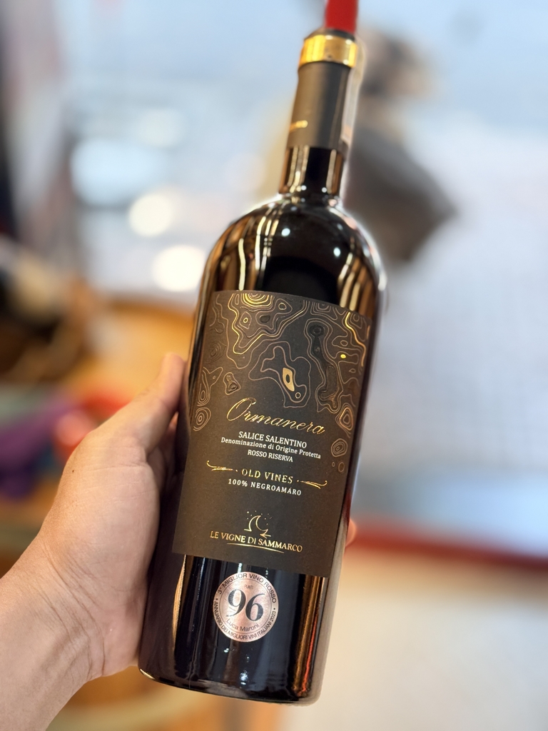 Rượu vang Ormanera Salice Salentino Rosso Riserva