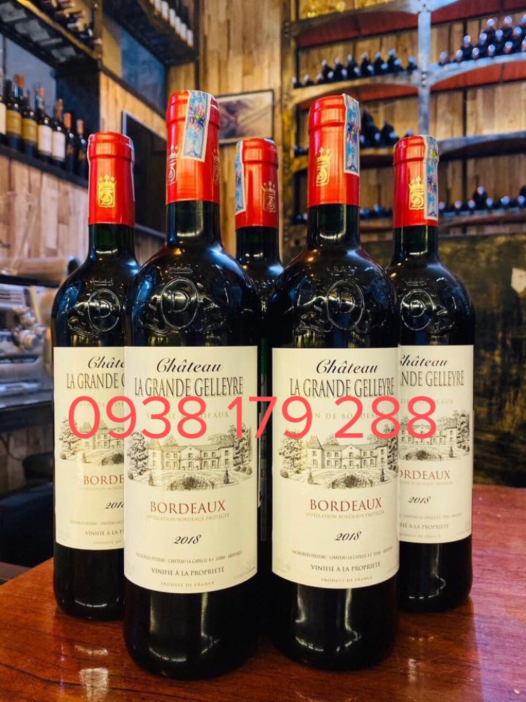 Rượu vang Chateau La Grande Gellyere Bordeaux