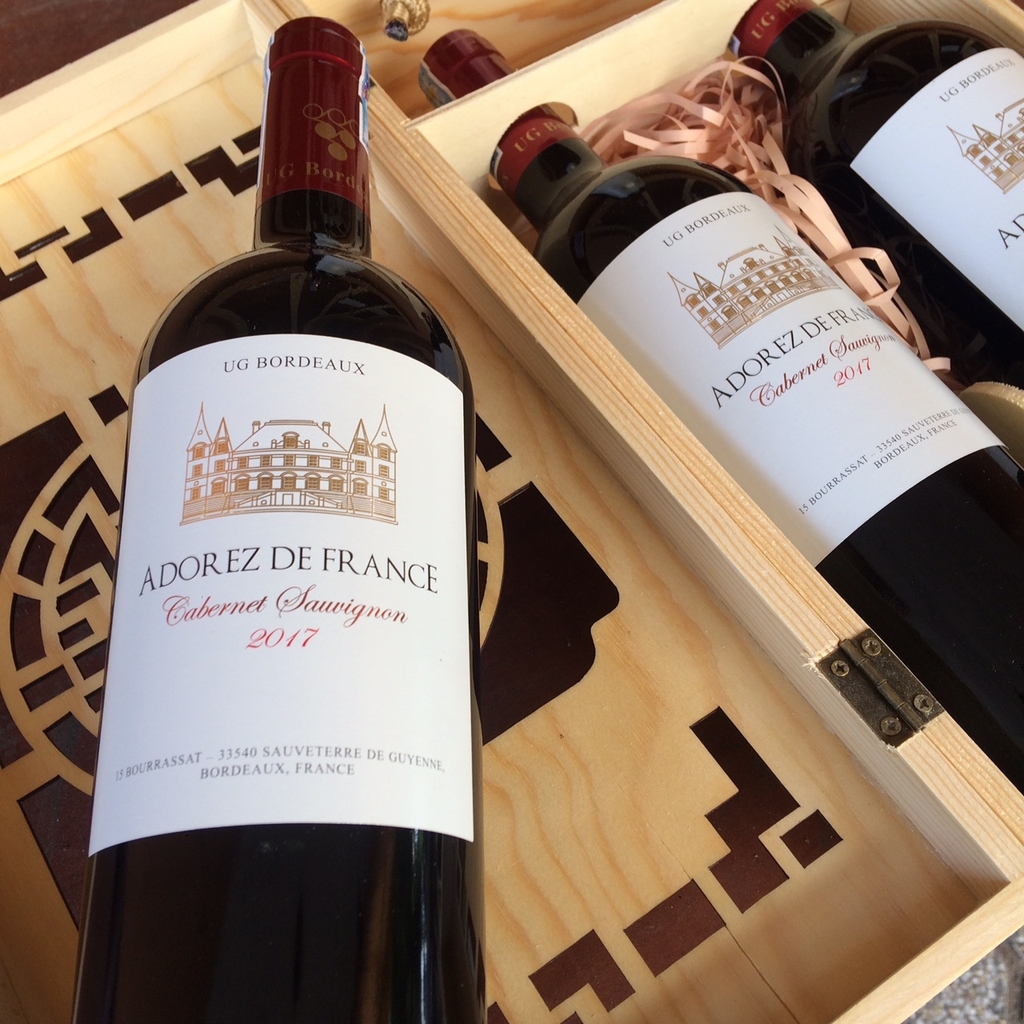 Rượu vang Pháp Adorez De France UG Bordeaux Cabernet Sauvignon